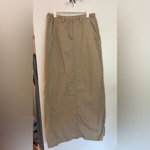 90’s DKNY 100% Cotton Khaki Skirt, Size 2
